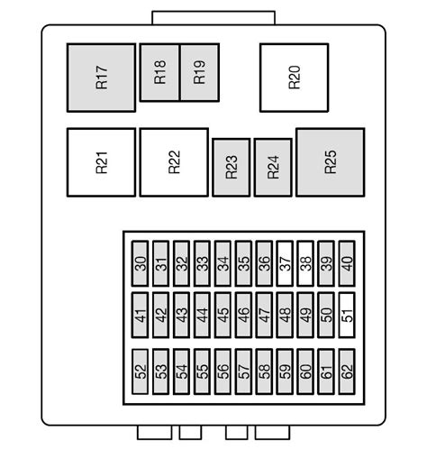 2007 ford focus power distribution box|Ford Focus fuse box diagram.